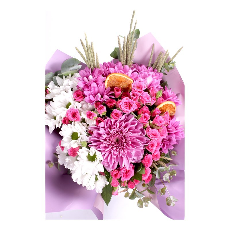 Seasonal Pink Love Çiçek Buketi